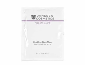 Альгинатная маска Janssen Peel of Masks Black Dead Sea Mask на основе грязи мёртвого моря