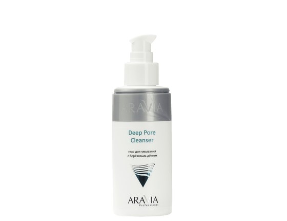 ARAVIA Deep Pore Cleanser - Гель для умывания с березовым дегтем