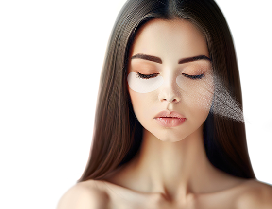 Набор коллагеновых пленок для глаз со спреем-активатором-Disappearing collagen film (СРОК 11/25) 