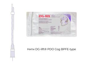 Нити DG-Lift® PDO Cog BP-type (cannula L)
