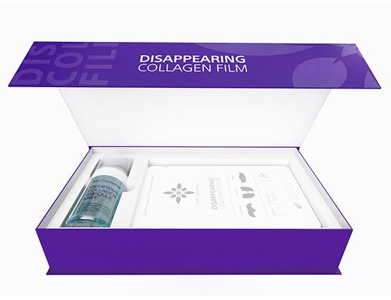 Набор коллагеновых пленок для лица со спреем-активатором-Disappearing collagen film (СРОК 11/25)