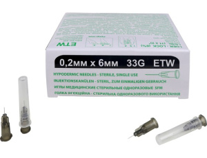 Игла одноразовая стерильная SFM для мезотерапии