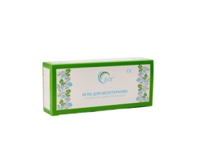 Иглы для мезотерапии БСК 30G 0,3 x 4мм, 6мм, 13 мм