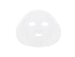 Маска косметологическая без воротника спанлейс белый 25 шт/упк