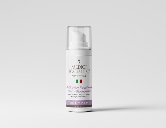Ремоделирующий крем с мощным лифтинг эффектом с ПДРН - UP-Gravity Face Cream-Bioreparant PDRN