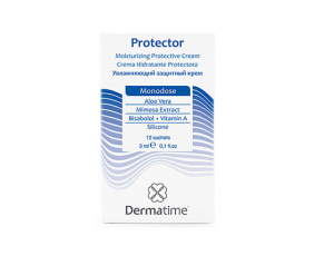 Protector Moisturizing Protective Cream MONODOSE - Увлажняющий защитный крем в саше