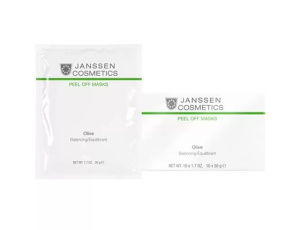 Альгинатная маска Janssen Peel of Mask Olive-Hydration Anti-Age ультраувлажняющая с маслом оливы