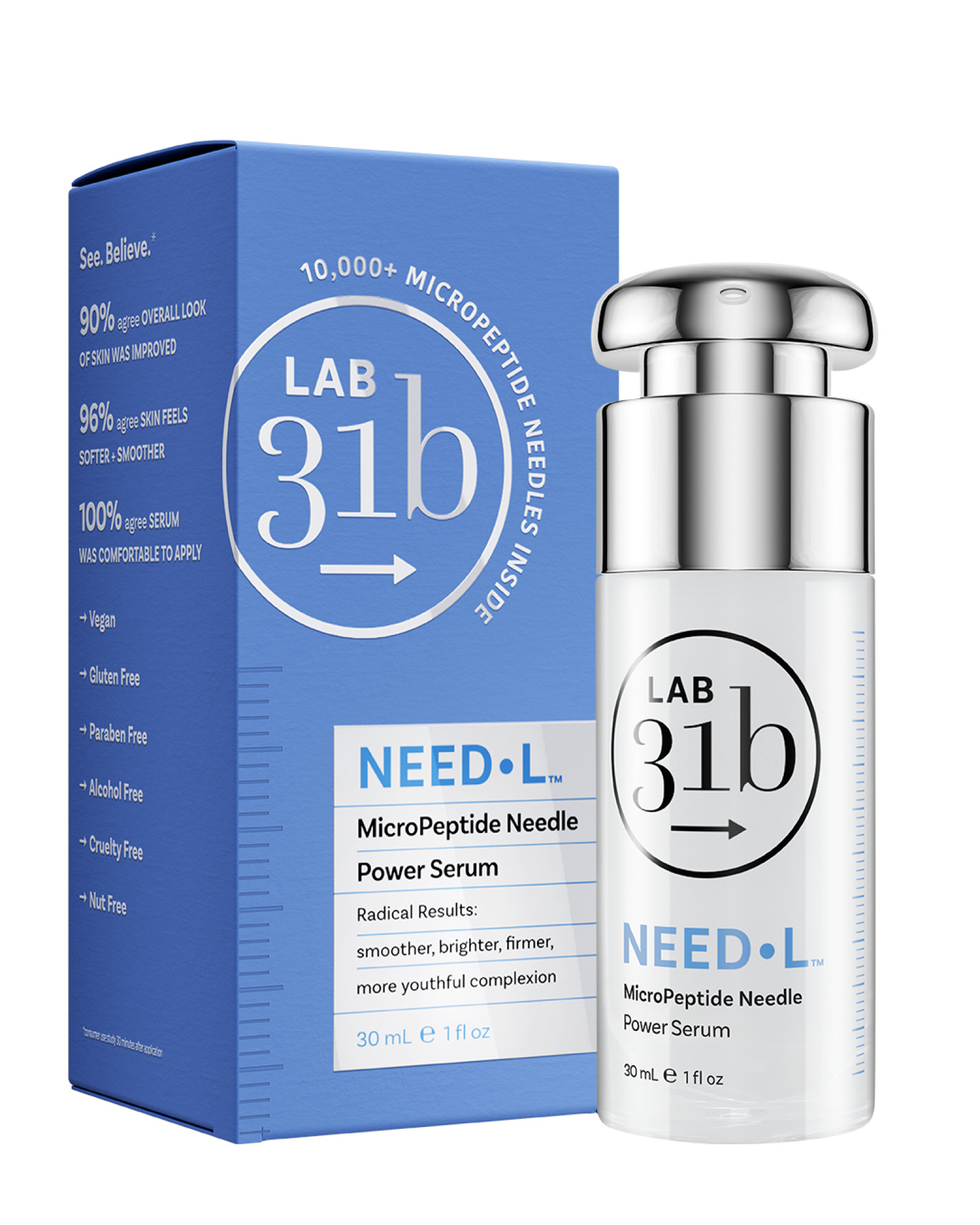 Lab31b MicroPeptide Needle Power Serum