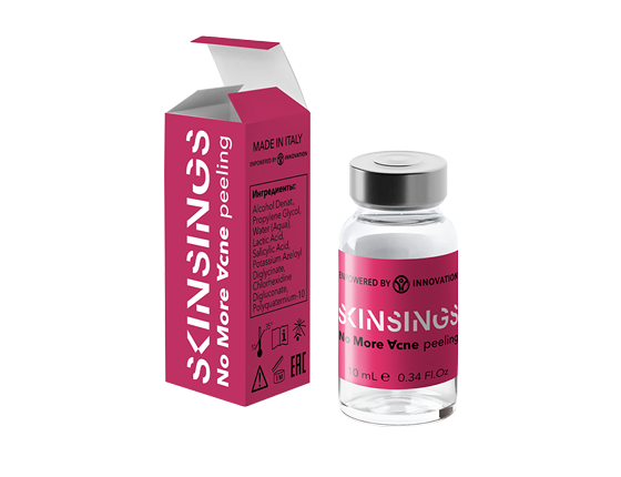 Мультикислотный пилинг против акне SKINSINGS