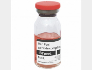 Красный пилинг-ревитализант с пептидным комплексом Red Peel BTpeel