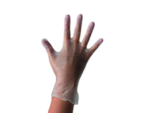 Одноразовые косметологические виниловые перчатки