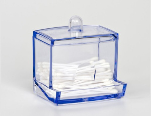 Диспенсер для ватных палочек с крышкой