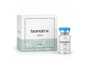 Биоревитализант BIOMATRIX TOPAZ на основе гиалуроновой кислоты с маннитолом
