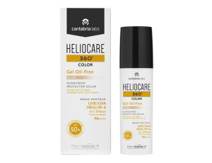 HELIOCARE 360º Color Gel Oil-Free - Тональный солнцезащитный гель с SPF 50+