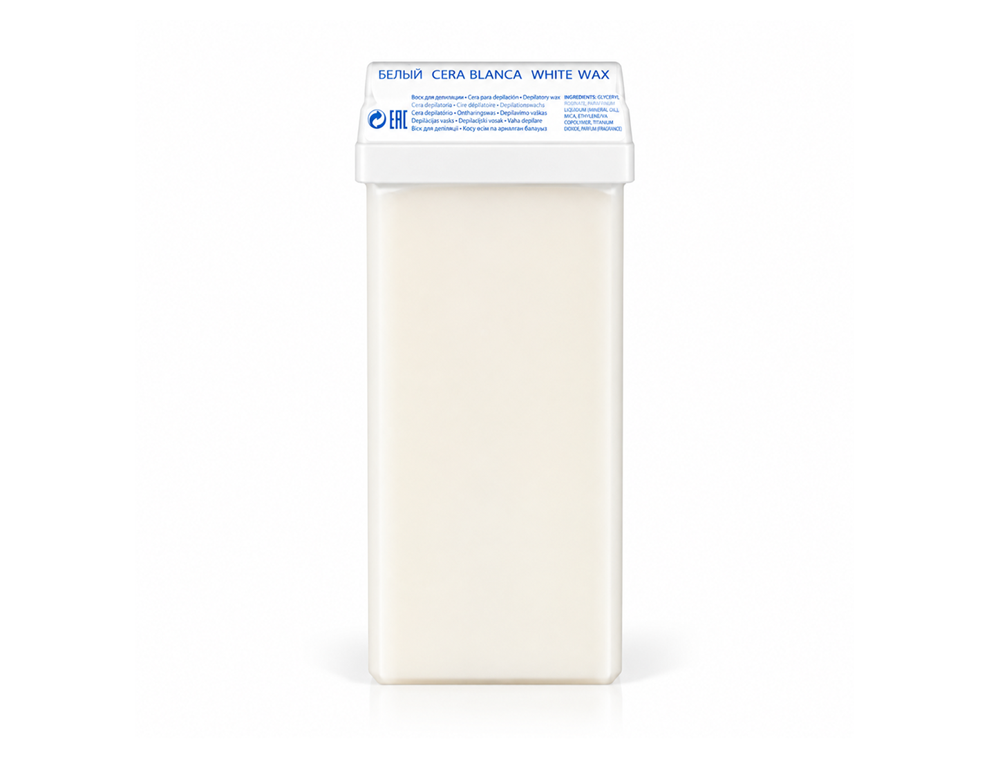 Воск для депиляции Creme теплый, с маслом карите, белый