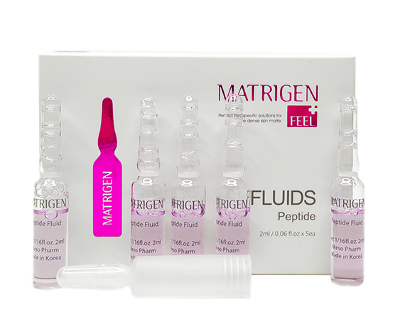 Matrigen Peptide Fluids - Пептидная ампульная сыворотка для мезотерапии лица