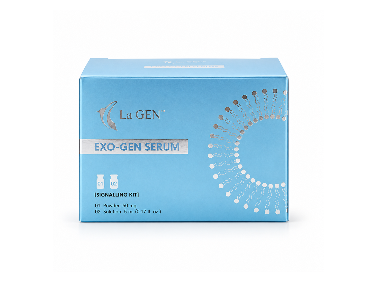 Комплекс по уходу за кожей двухкомпонентный: EXO-GEN SERUM (пудра /активатор)