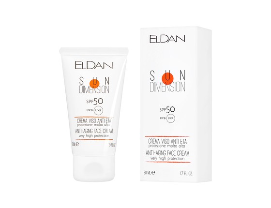 Защита от солнца SPF50  Anti Age face cream very high protection