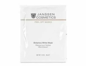 Альгинатная маска Janssen Peel of Masks Botanica White Mask осветляющая, моделирующая