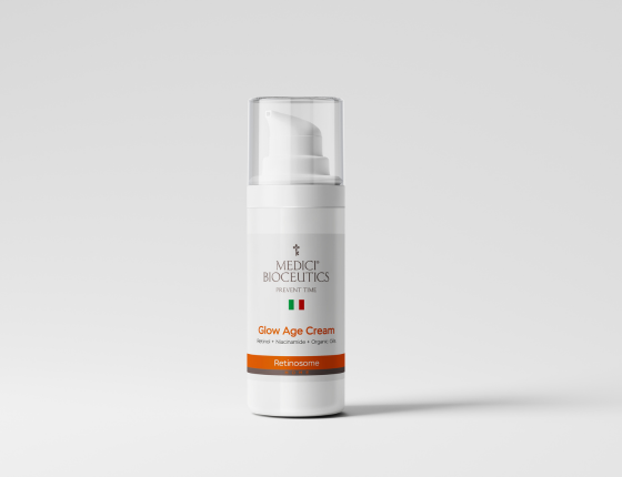 Осветляющий, омолаживающий крем для лица - Glow Age cream Retinol 