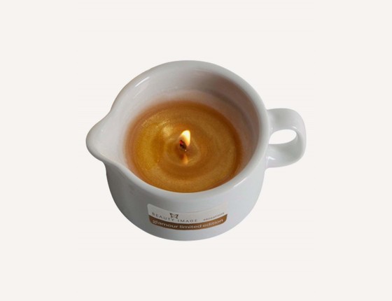 Ароматическая свеча с маслом арганы