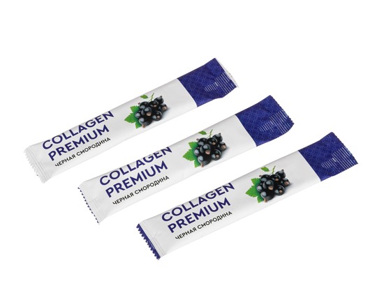Collagen-premium с натуральным соком чёрной смородины (порционные)
