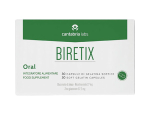 BIRETIX Oral (Cantabria Labs) – БАД «БИРЕТИКС» с глюконатом цинка и никотинамидом
