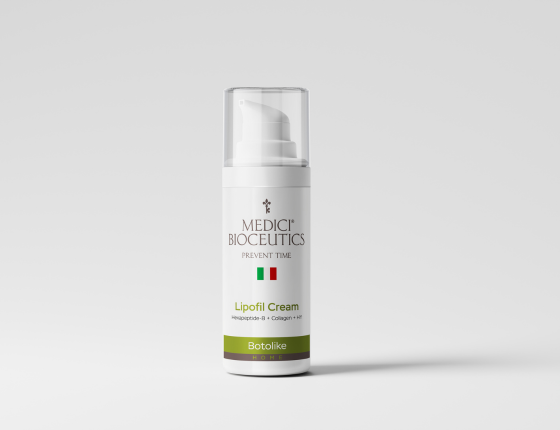 Крем разглаживающий мимические морщины для лица, шеи, декольте -Lipofil cream 