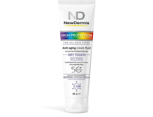 DRY TOUCH Anti-aging cream fluid - Дневной омолаживающий крем-флюид SPF 50+