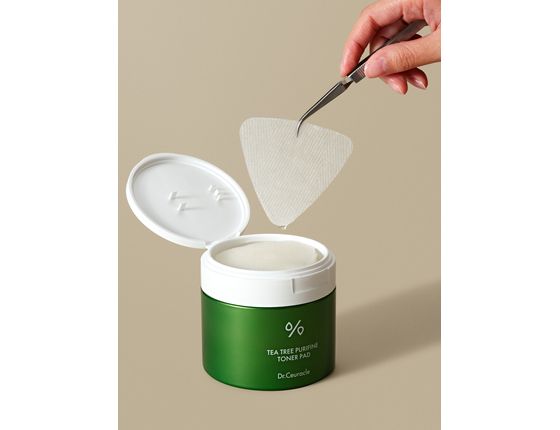 Dr.Ceuracle Tea Tree Purifine Toner Pad - Успокаивающие тонер-пэды с чайным деревом