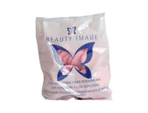 Горячий воск с диоксидом титана в дисках, розовый, плотный, линия CREMЕ.