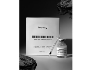 Bravity Daily Stemcell Face & Neck Ampoule - Ампульная сыворотка для лифтинга кожи